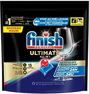 Finish Vaatwastabletten ultimate regular 15 Stuks