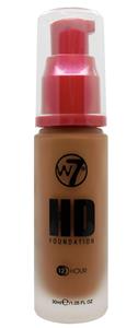 W7 HD Foundation Hazelnut 30 ml