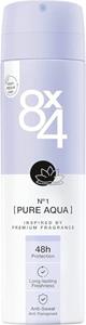 8X4 Deospray - no.1 pure aqua 150ML