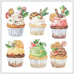 Ambiente Servetten 33cm Sweet Christmas White FSC Mix
