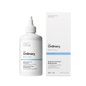 Even skin tone Body Care. Salicylic Acid 0,5 %