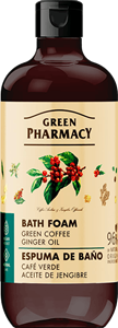 Green Pharmacy Bath Foam Green Coffee and Ginger Oil 500 ml