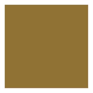 Daisy Maki uni servetten - 40x st - 33 x 33 cm - goud - lunch/diner servetten -