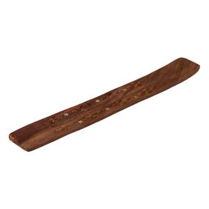 Wierookhouder plankje Chi - hout - 25 x 3 cm -