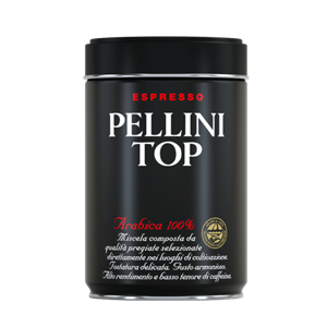 Pellini Top - Gemalen koffie in blik - 250 gram