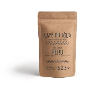 Café du Jour 100% arabica Peru 250 gram