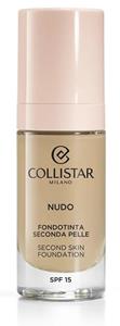 Collistar Nudo second skin foundation 2g beige dorato 30 ML