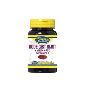 Toppharm Rode gist rijst + visolie + Q10