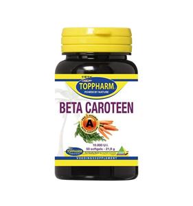 Toppharm Beta caroteen 10.000ui
