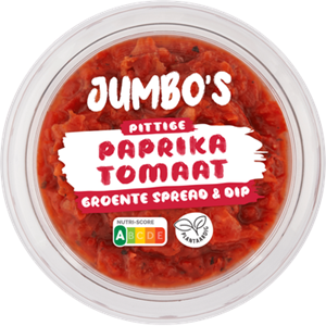 JUMBO umbo's Pittige Paprika Tomaat Groente Spread & Dip 150g