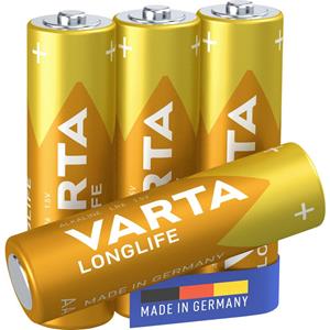 Varta 4106 Longlife Mignon AA Tray 10 Folie 4 - Varta 4106 Longlife Mignon AA Tray 10 Folie 4