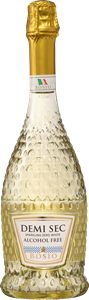 Wijnbeurs Bosio Demi Sec Sparkling White Alcoholvrij (3 flessen)