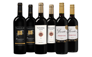 Wijnbeurs.be Primitivo Wijnpakket - 6 flessen