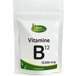 Healthy Vitamins Vitamine B12 10.000 mcg | 30 zuigtabletten | Vitaminesperpost.nl