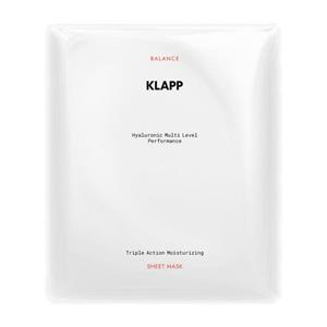 Klapp Hyaluronic Multi Level Performance Triple Action Moisturizing Sheet Mask