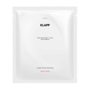 Klapp Aloe Vera Multi Level Performance Triple Action Soothing Sheet Mask