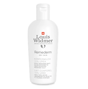 Louis Widmer Remederm lichaamsmelk 10% ureum ongeparfumeerd 200ml