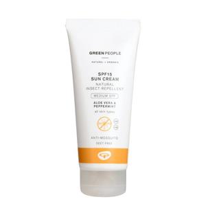 Green people Suncream natural insect repellent sfp15 100 ML