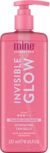 MineTan Invisible Glow Dark Hydrating Tan Gelly 237 ml