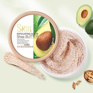 JMN E-commerce 100g Gezicht Lichaam Huid Scrub Diepe Reiniging Gezicht Scrub Exfoliërende Hydraterende Scrub Crème Modder Exfoliërende Gel Bodylotion