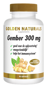 Golden Naturals Gember 300 mg Capsules