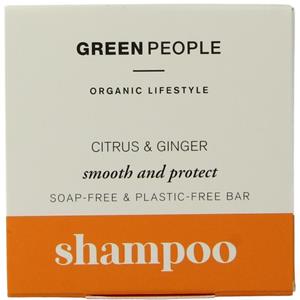 Green people Shampoo bar citrus & ginger 50 Gram
