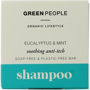 Green people Shampoo bar eucalyptus & mint 50 Gram