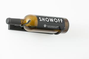 Vintageview Wijnrek Single Bottle Left Black