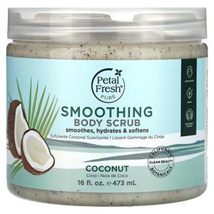 Petal Fresh , Smoothing Body Scrub, Coconut, 16 oz (473 ml)