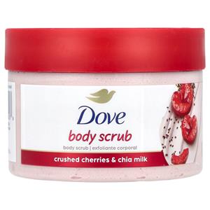 DOVE , Body Scrub, Crushed Cherry & Chia Milk, 10.5 oz (298 g)