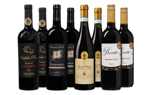 Wijnbeurs.be Bombastisch Italië Wijnpakket - 8 flessen
