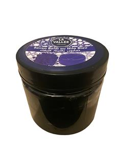 Berbere-beauty Natural Black Soap with Blue Nila - Exfoliating Body and Face Nourishing Scrub - 200 g
