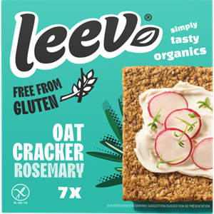 Leev Oat Cracker Rosemary