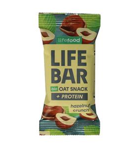 Lifefood Lifebar oat snack hazelnut crunch 40 Gram