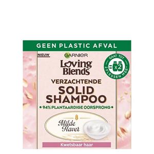 Garnier Loving blends shampoo bar haver 1 Stuks