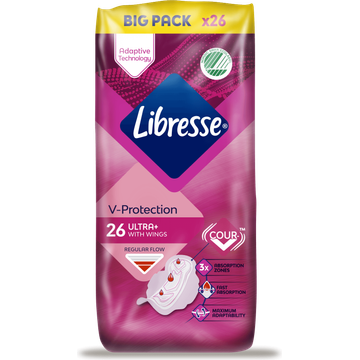 Libresse Ultra regular maandverband 26 Stuks