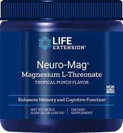 Life Extension Neuro-Mag Magnesium L-Threonate Poeder 93,35 gram
