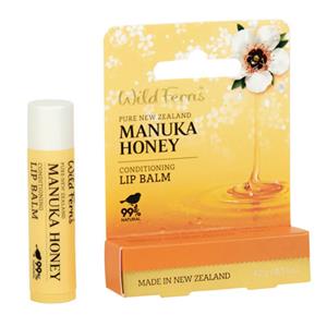 Wild ferns  Manuka Honing Conditionerende lippenbalsem - 4,2g
