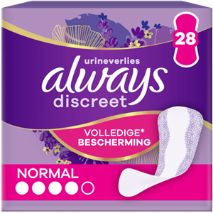 Always Discreet Incontinentie Inlegkruisjes Normal
