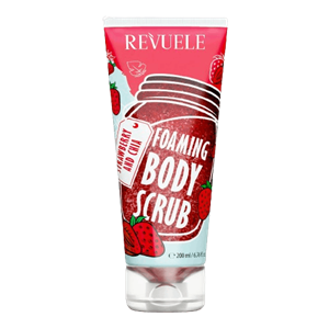 Revuele Foaming Body Scrub Strawberry And Chia 200 ml