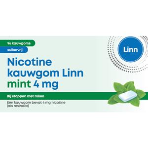 Linn Nicotine Kauwgom Mint 4mg