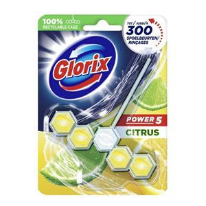 Glorix Toiletblok power 5 citroen 1 Stuk