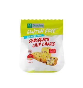 Damhert Gluten Free Lactose Free Choco Chip Cakes