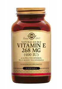 Solgar Vitamine E 268 mg/400 IU Complex Softgel Capsules