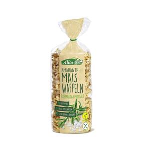 Allos Amaranth Rozemarijn Zeezout Maiswafels