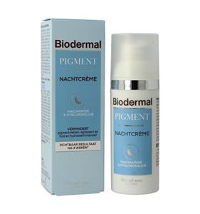 Biodermal Pigment Nachtcrème met Niacinamide & Hyaluronzuur