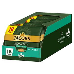 Jacobs  Crema Balance - 5x 18 pads
