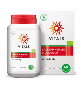 Vitals Calcium 400mg biologisch 60 Capsules