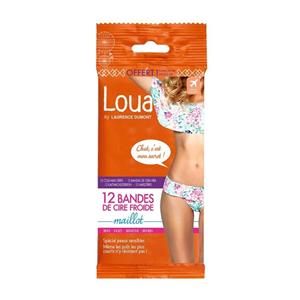 Perspirex Loua ontharingsstrips bikinilijn 12 Stuks
