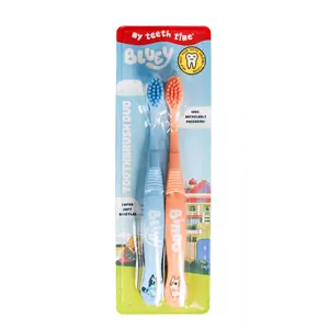Bluey  Kindertandenborstel Set - 2 Stuks - 4+ Jaar